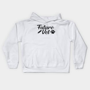 Future Vet - Future Veterinarian Kids Hoodie